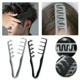 thumbnail image 2 of Peine de púas anchas de 2 piezas para dar volumen al cabello, desenredar y cuidar la línea del cabello, 2 of 8