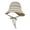 Khaki, variant on Women Hollow Out Knit Rope Sun Hat Wide Brim Sun Protection Summer Beach Sun Hats Breathable Strap Holiday Travel Daily Wear Foldable Beach Fashion Bucket Hat 2026 , Beige