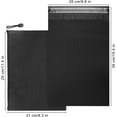 thumbnail image 4 of Incontinence Pad Disposal Bags pack of 200,Black Adult Diaper Disposal Bags 9.84 x 13.78inches Opaque Disposable Incontinence Bags for Incontinence Underwear,Adult Diapers(with 2pcs Storage Bag), 4 of 5
