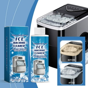 Ice Machine Cleaner and Descaler, Ice Makers Clearner Spary, Safe Scale Remover for Countertop, Universal, Efficient, Quick, and Easy-to-Use Ice Machine Cleaner(100ml/3.38fl.oz)