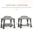 thumbnail image 5 of Fithood 3-Seat Patio Swing Chair, 5 of 5