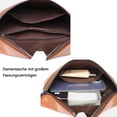 thumbnail image 4 of Bolso de hombro Bolso bandolera pequeño para mujer Riñonera con correa ancha para mujer Monedero de cuero para mujer Riñonera de moda Bolso de hombro Correa de hombro extraíble (Negro), 4 of 6
