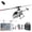 Silver - 1 Battery, variant on RC ERA C129 V2 RC Helicopter with 6-Axis Gyro, 2.4G 4CH Flybarless 3D Rolling Remote Control Helicopter with Altitude Hold & One-Key Take-Off/Landing for Adults Beginners- RTF
