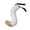 White, variant on Halloween Tail Animal Themed Dress Up Accessory with Adjustable Waist Belt Strap Soft Plush Party Prop for Masquerade Carnival Halloween Party Fancy Dress