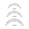 thumbnail image 2 of Multi-function Quilting Ruler Tablecloth Braided Twist Template DIY Sewing Craft, 2 of 7