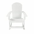 thumbnail image 3 of Outdoor Rocking Adirondack Chair, White, 3 of 10
