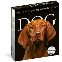 Dog Page-A-Day(r) Gallery Calendar 2026: An Elegant Canine Celebration, (Paperback)