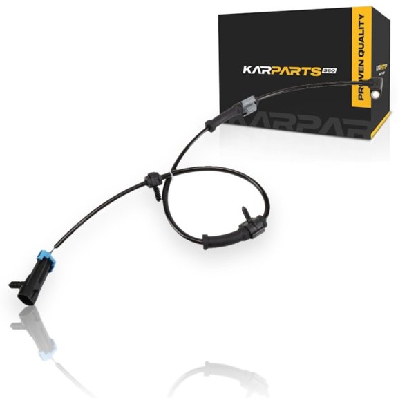 KarParts360 For GMC Savana 1500 2014 Wheel Speed Sensor Front | Black | Blade Pin Terminal | Female Connector
