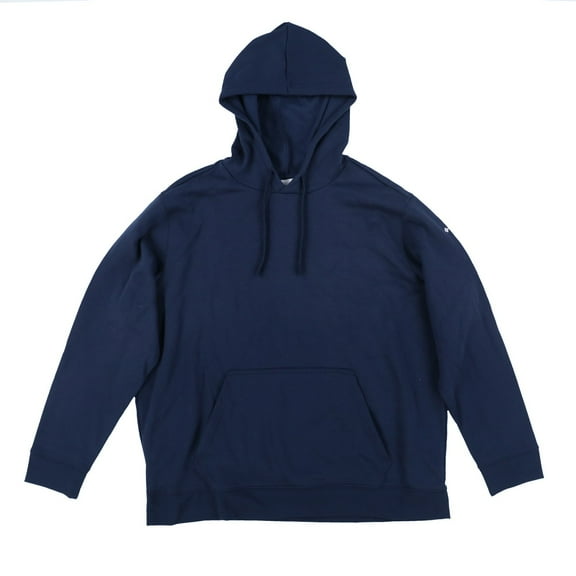 Columbia Men's Hoodie Pullover Drawstring Collegiate Navy White Logo XXL New