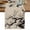 Light Beige Black, variant on Chinese Cotton Linen Table Runner for Dining Kitchen, Black White Tree Flowers Traditional Ink Painting Wedding Outdoor Party Tablerunners, Dresser Scarf Coffee Tablecloth Runners 13x36 Inches