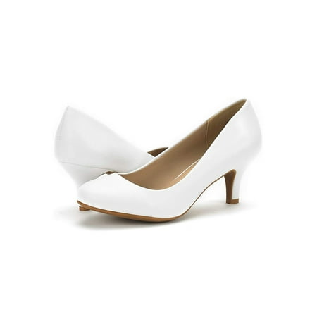 

Women‘s Luvly Bridal Wedding Low Heel Pump Shoes Women‘s Footwear