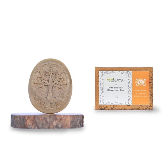 Handamde Organic Oats Protein Shampoo Bar(Pack of 2)