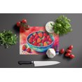 thumbnail image 3 of Carolines Treasures DAC1864LCB 15 x 12 in. Colorful Strawberries Glass Cutting Board - Large, 3 of 5