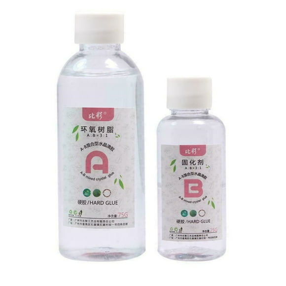 Kitchen Cleaning Appliances! Fdelink 2× Epoxy Ab Glue, High Crystal Transparent Resin 1 Glue Adhesive A&B Epoxy 3: 100Ml Jewelry Making Kitchen,Dining & Bar