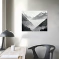 thumbnail image 3 of Nawypu  Winter Scene Canvas Wall Art for Home Office Decor - Beautiful Landscape Snowy Trees and Snowy Mountains Art Modern Cool Wall Paintings Print On Canvas HD Giclee Ready to Hang, 3 of 4