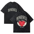 thumbnail image 3 of Phil Wickham Homesick For Heaven Heart Ache Washed Cotton Tee Women Men Crewneck Short Sleeve T-shirt, 3 of 3
