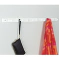 thumbnail image 4 of InterDesign 91529 6 Crochet Support Mural&44; Blanc, 4 of 10