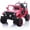 Pink, variant on Coane 12 Volt Ride on Car for Kids with Remote Control, Battery Powered Electric Truck Toy, LED Lights & Music, Perfect Gift for Boys & Girls Ages 3-8