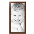 thumbnail image 2 of ArtToFrames 13" x 27" Walnut Picture Frame, 13x27 inch Brown Wood Poster Frame (WOM-4086), 4 Pack, 2 of 7
