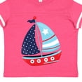 thumbnail image 4 of Inktastic Sailing Boat, Sailor, Sailing, Boat, Ship, Sails Boys Toddler T-Shirt, 4 of 5