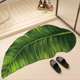 thumbnail image 1 of Alfombrillas de Baño con Diseño de Hojas, de Tierra de Diatomeas, Fáciles de Limpiar, Antideslizantes y Suaves., 1 of 3