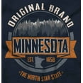 thumbnail image 2 of Original Brand Minnesota Forest Trees Men's Graphic T Shirt Tees Brisco Brands X, 2 of 4
