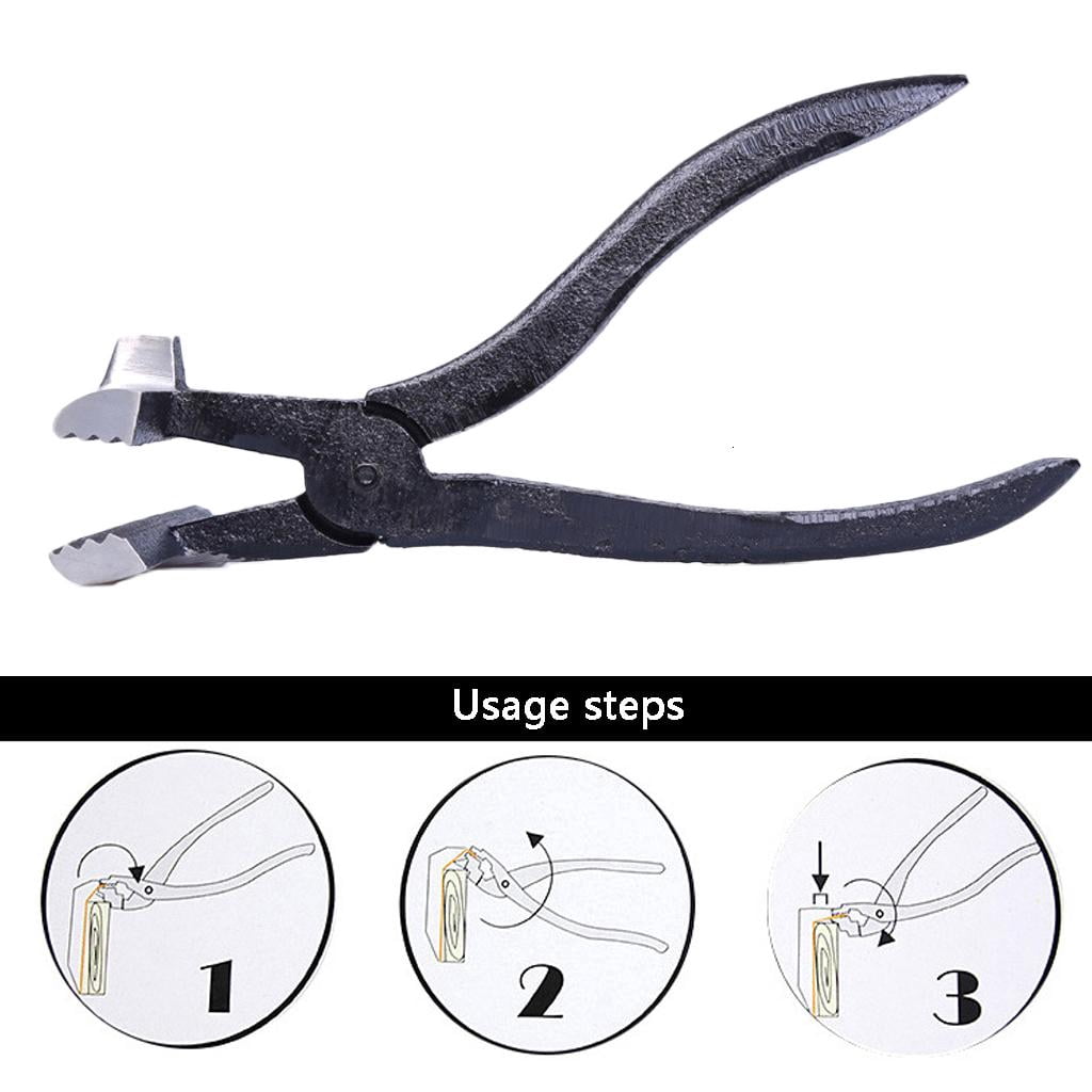CEORPER Black Paint Stretch Cloth Pliers Mouth width 8cm Canvas Stretcher Plier