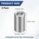 thumbnail image 3 of Espaciadores de acero inoxidable Uxcell 8Pcs M6 6mm ID x 14mm OD x 22mm l para tornillos y pernos, 3 of 6