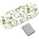 thumbnail image 1 of Estuche rígido para gafas, estuche de cuero para gafas, estuche para gafas de sol, estuche delgado, portátil, con tapa tipo almeja, estuche protector, funda con paño de limpieza., 1 of 9