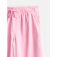 thumbnail image 3 of Wonder Nation Girls Twill Wide Leg Pant, Sizes 4-18 & Plus, 3 of 3