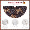 thumbnail image 4 of KLL Butterfly1 Christmas Tree Skirt 30" ,Party Decorations Farmhouse for Christmas Decorations Holiday Party, 4 of 6