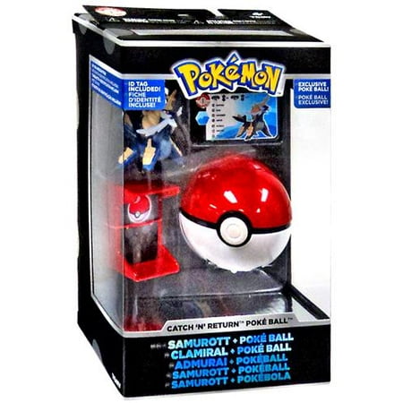 Samurott & Poke Ball Trainer's Choice Figure Pokemon