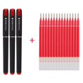 thumbnail image 1 of Bolígrafo de gran capacidad para oficina, bolígrafo neutro 1,0, recarga de bolígrafo, negro, azul, rojo, práctica de caligrafía de negocios, 6/25/18 Uds., 1 of 4