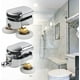 thumbnail image 4 of Shower Door Double Roller Pulley 4pcs/set 23mm Wheel Diameter Plated Alloy Fixed Pulley Bathroom Spare Parts, 4 of 5