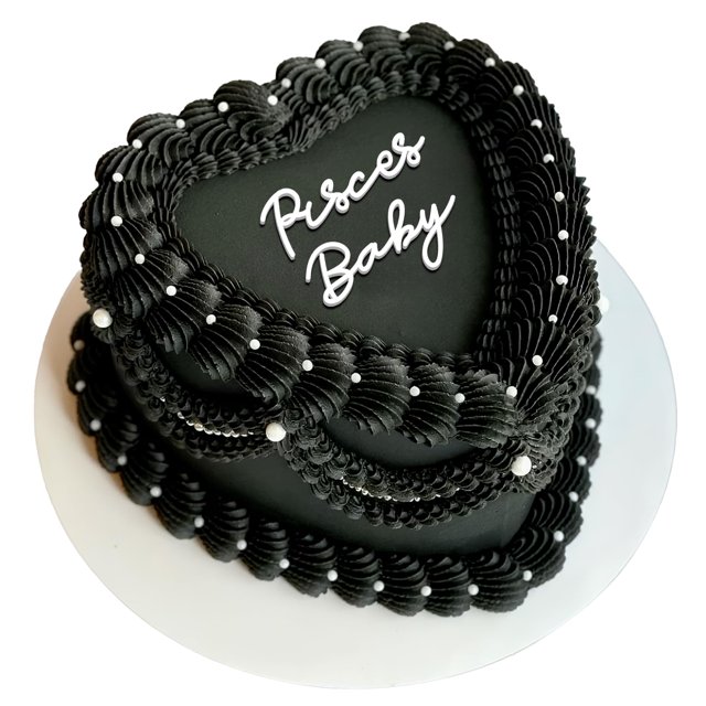 Decoración para pastel con topper de cumpleaños del zodiaco Piscis cutylight
