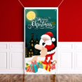 thumbnail image 5 of Bannière de Rideau de Noël Réutilisable Facile à Accrocher Couverture de Porte Festive pour Décoration Maison Photographie, 5 of 5