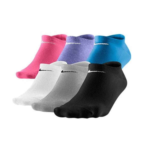 Nike Lightweight No-Show Women's Socks - 6 Pair Pack Medium