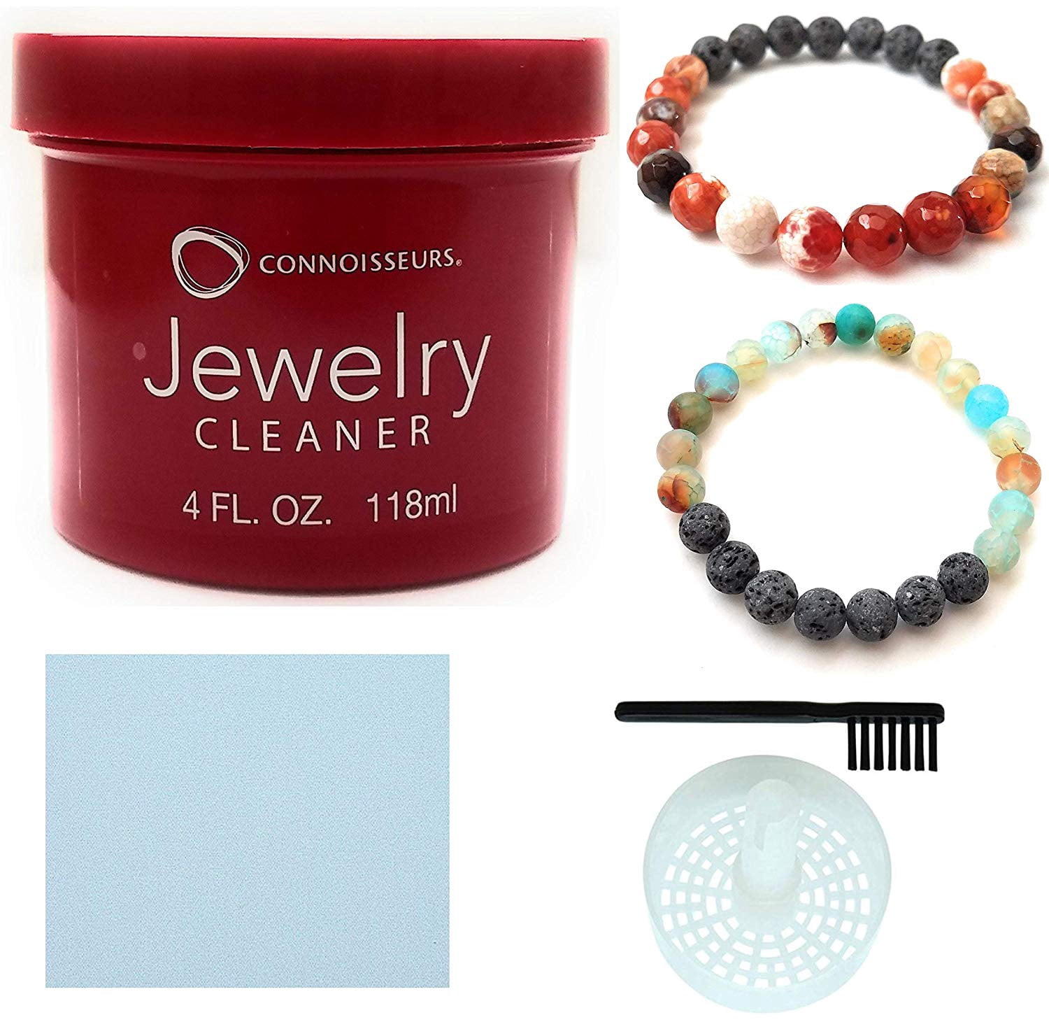 Connoisseurs Jewelry Cleaner, for Diamond, Gold, Platinum & Precious