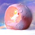 thumbnail image 3 of Lámpara de Figuras de para regalos de cumpleaños Oficina Niñas Niños Rosa Yuyangstore Lámpara de astronauta, 3 of 7