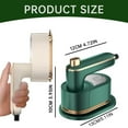 thumbnail image 2 of 1PC Iron Folding Ir On Handheld Convenient Electric Ir On Household Travel Mini Ir Oning Tool For Clothes Beige, 2 of 3