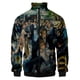 thumbnail image 3 of Chaqueta de hombre con estampado 3D de mural de lujo barroco retro, sudadera de exterior de aristocracia medieval, chaqueta de gran tamaño, abrigo, ropa de calle, 3 of 5