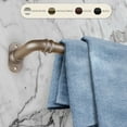 thumbnail image 2 of Central Design BOT63-844 0.625 in. Blackout Curtain Rod with 84 to 120 in. Extension, Antique Brass, 2 of 2