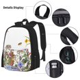thumbnail image 3 of Balery Herbs and Wildflowers Mochila escolar 3 en 1 para niños: mochila resistente con lonchera térmica y estuche para lápices. Mochila escolar para niños y niñas., 3 of 7