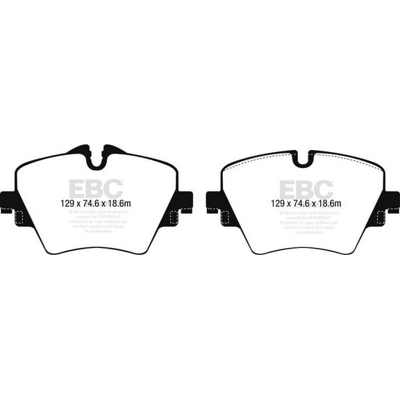 EBC Brakes Greenstuff 2000 Series Sport Brake Pad Set