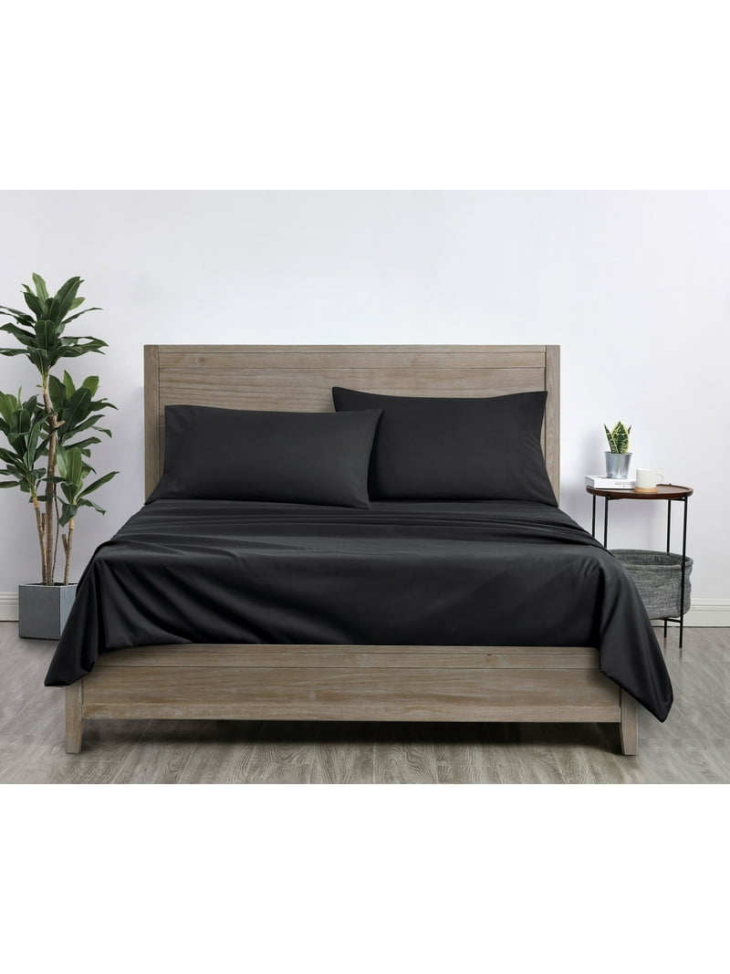 WAVE COMFORT BASIC 80 セミダブル Mainstays Comfort Chill Microfiber Bed Sheet Set King, Cooling