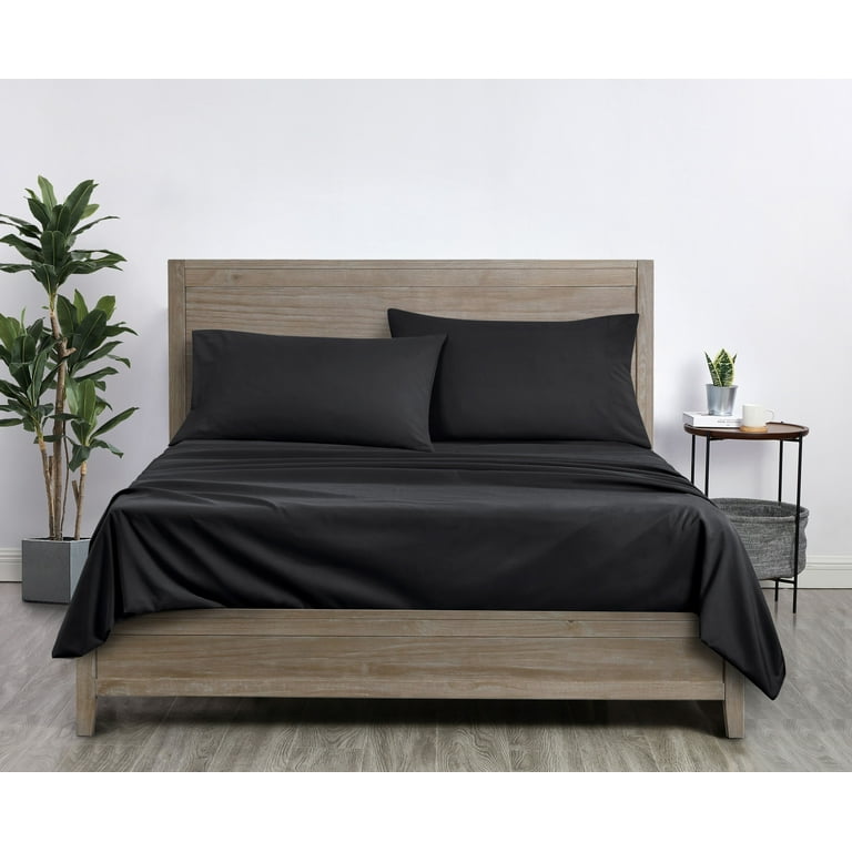マイステイクール Mainstays Comfort Chill Microfiber Bed Sheet Set King, Cooling