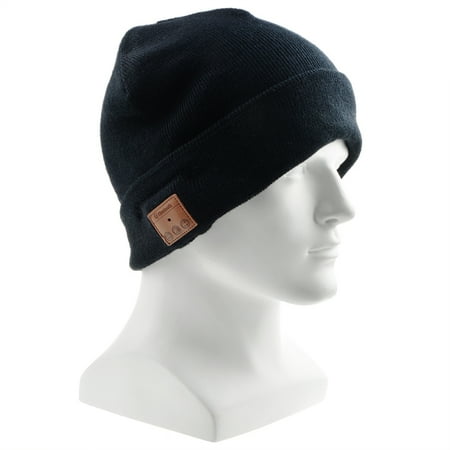 Bluetooth Beanie Hat Cap, Flashmen Wireless Bluetooth Hat with Headphone Headset Earphone Knitted Beanie with Stereo Speakers and Microphone Hands Free Talking for Women Men