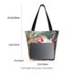 thumbnail image 3 of Fotbe Colorful Axolotl Underwater Bolsa de Playa con Estampado, Bolsa de Hombro, Bolsa de Mano Espaciosa, Bolsa de Viaje Ligera, Bolsa de Compras Versátil, 3 of 6