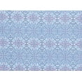 thumbnail image 2 of Zelouf Bora-Bora Tile On Sheer Matte Jersey  , Sewing, DIY, Crafts Fabric by the Yard, 469 Cadet/pink, 3 Yard, 2 of 2