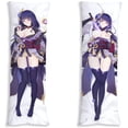 thumbnail image 1 of FFIY Pillowcase Raiden Shogun Body Pillow Case Cover(59.1x19.7in/150x50cm ), 1 of 7